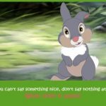 Say Nothing at All or Say It Nicely